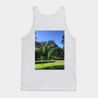 Edinburgh Castle On A Sunny Day Tank Top